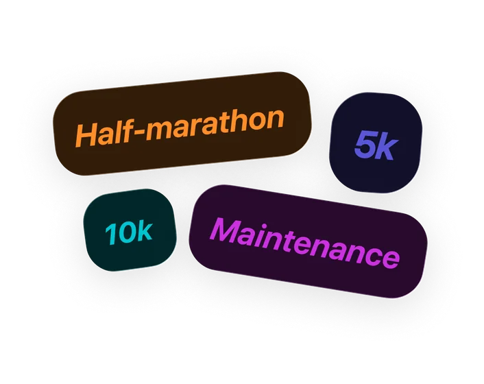 Run Plan — Pick your goal